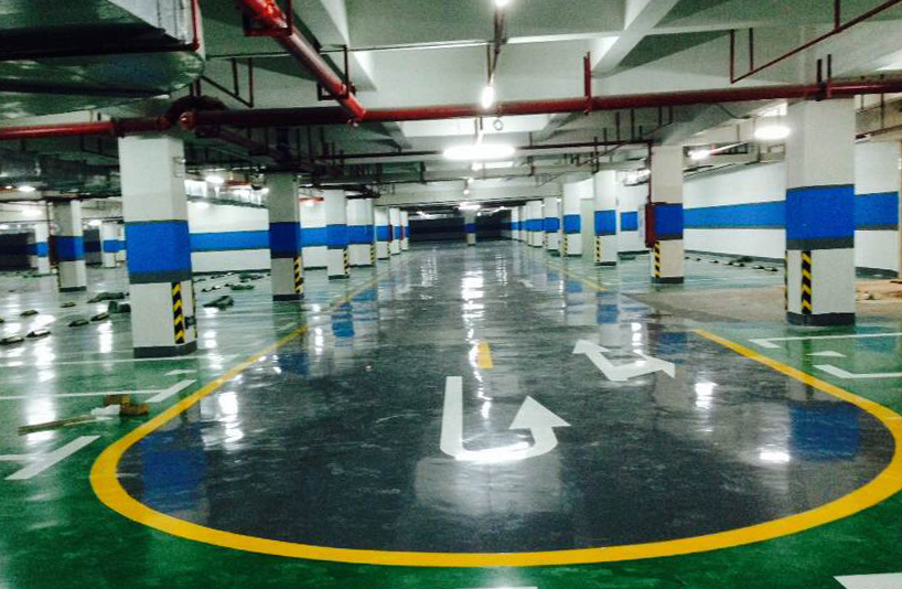 东莞格兰名筑房地产开发有限公司地下停车场