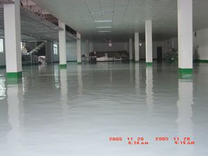 撒砂止滑环氧地坪